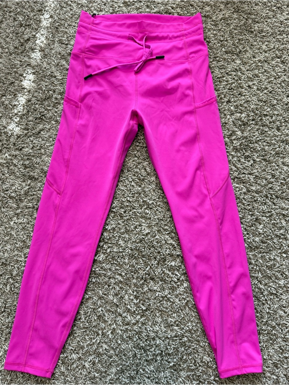 NWT Zyia Hot Pink Active Jogger Leggings Size 6-8